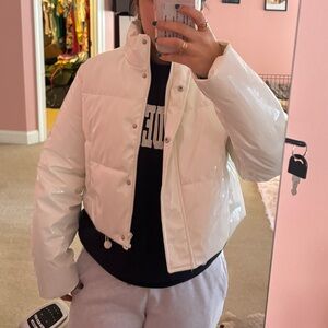 PLT - Cropped Puffer Jacket